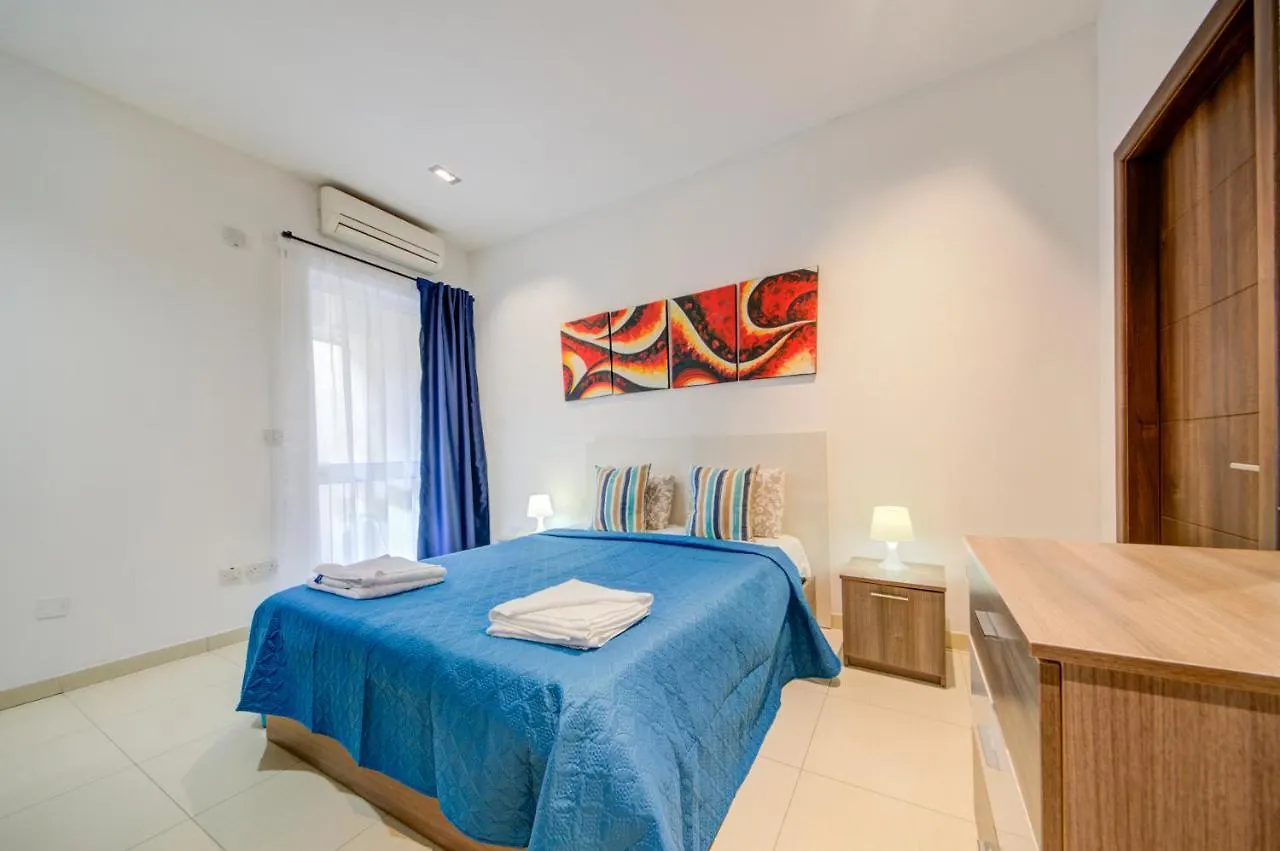 St Julians 2 Bedroom Apartment With Commanding Seaviews By Shortletsmalta Saint Julian's 0*,  몰타